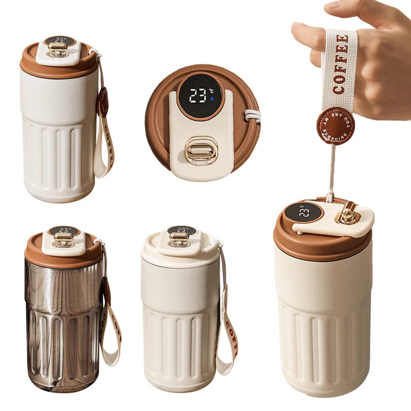 Smart Digital Thermal Bottle Portable 450ml