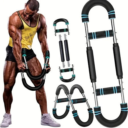 Strengthener Chest Trainer Adjustable Forearm Strength Exerciser Home Gym