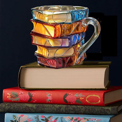 Tasse à café en forme de livre